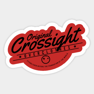 Original Crossight Overclothes - Black Sticker